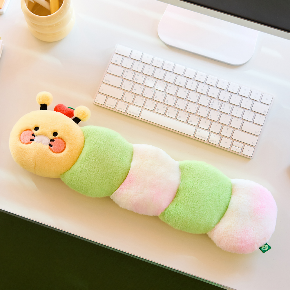 춘꿈틀이 책벌레 손목쿠션_춘식이