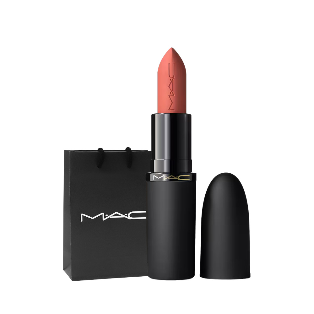 [쇼핑백 증정] MAC 맥 파우더 키스 헤이지 매트 립스틱 멀잇오버