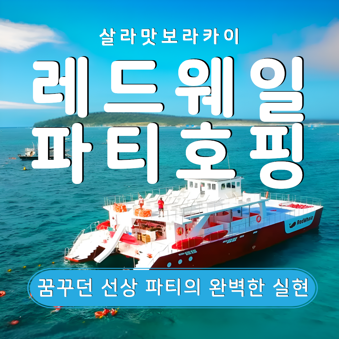 보라카이 레드웨일 호핑투어