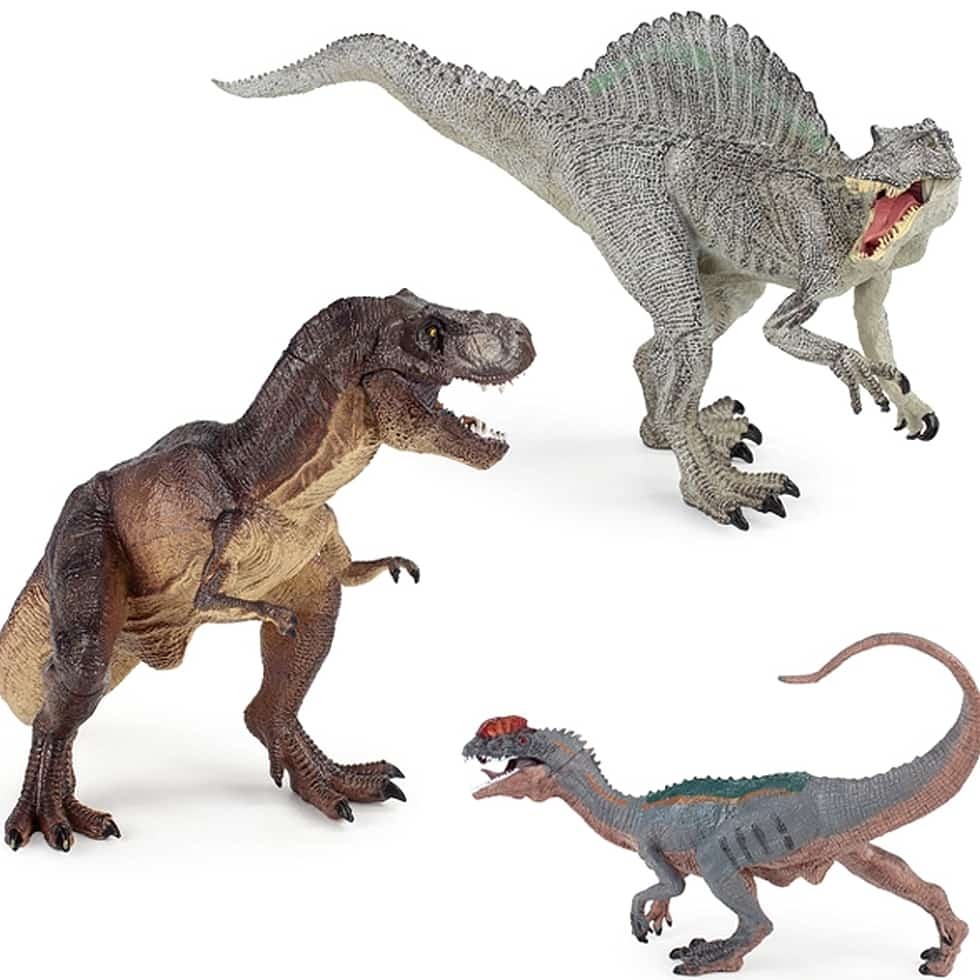 スピノサウルス鮮やかな恐竜最強肉食恐竜フィギュアセットモデル玩具収集用フィギュアモデル動物