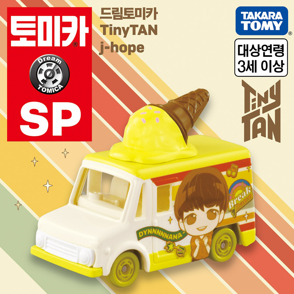 トミカ 夢トミカ タイニタン J-HOPE BTS ダイキャストカーフィギュア趣味コレクション ミニ四駆
