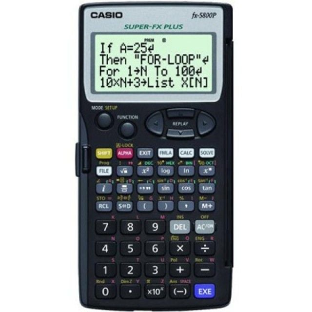 カシオ計算機CASIO カシオ計算機 電卓工学用CASIO（FX-5800P）