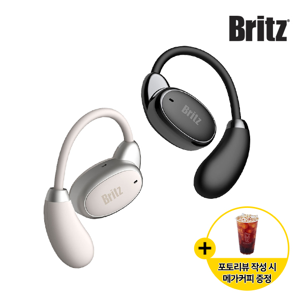 브리츠 블루투스 V5.4 초경량 오픈형 이어폰 BZ-NX5 +포토리뷰 메가커피 증정 이벤트