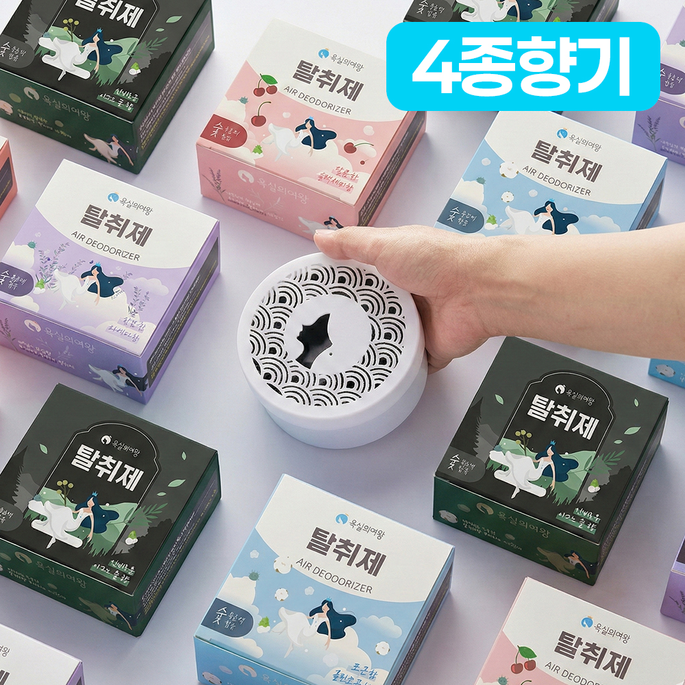 1+1 욕실의여왕 4종향 생활 다목적 냄새 제거 탈취제 (택1)