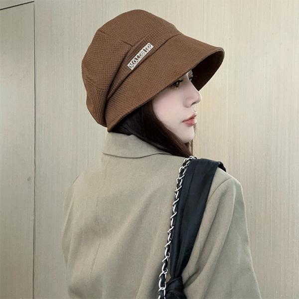 女性レタリング帽子中年帽子秋帽子ファッション帽子