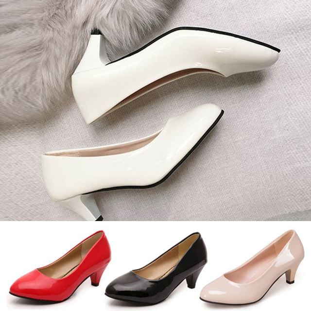 パンプスハイヒールパンプス女性靴インタビューエナメル6.0cm