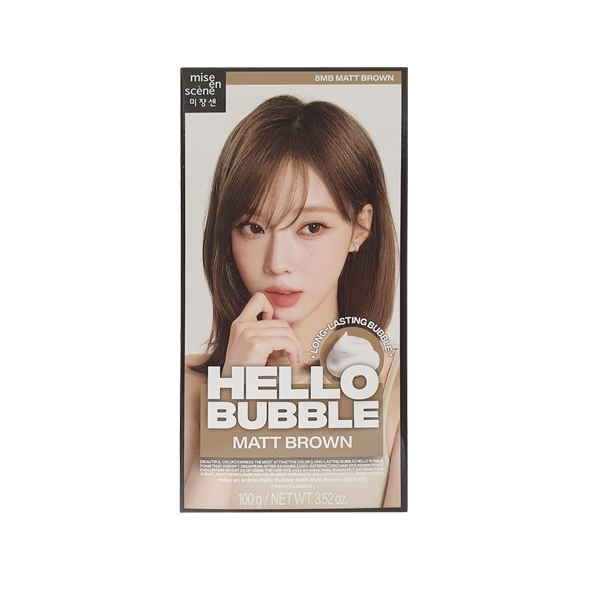ミジャンセンオールニューハローバブル8MBマットブラウン30g