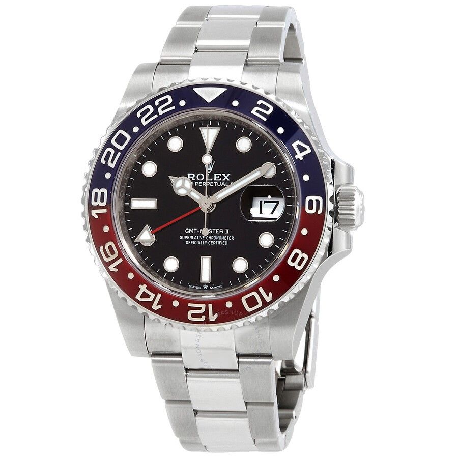 ROLEXオートマチックブラックダイヤルメンズ腕時計RLX126710BKSO 7E9R3