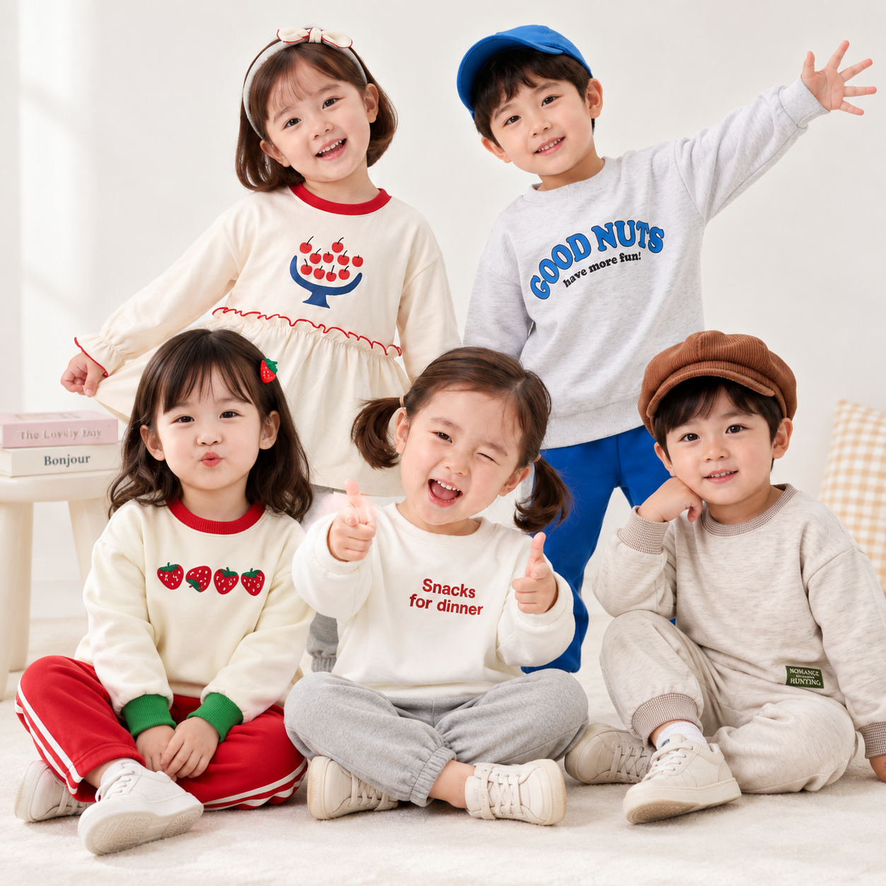 [삼소니] 2026 가을, 매일 입는 삼소니 신상 데일리 상하세트