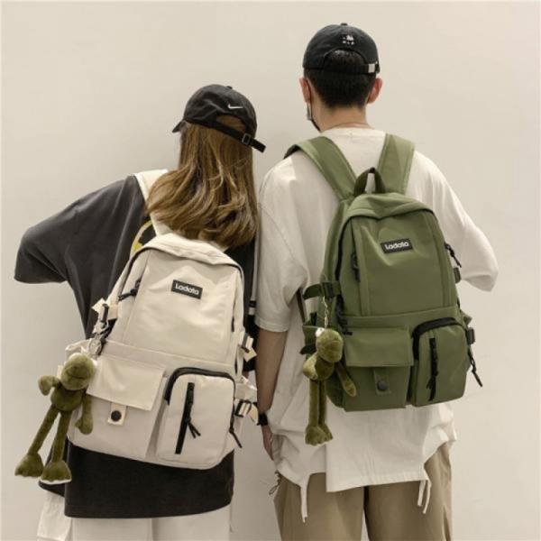 レディースバックパックカジュアルメンズバックパックバックパックメンズバックパックツーポケットガールバックパックELG-038