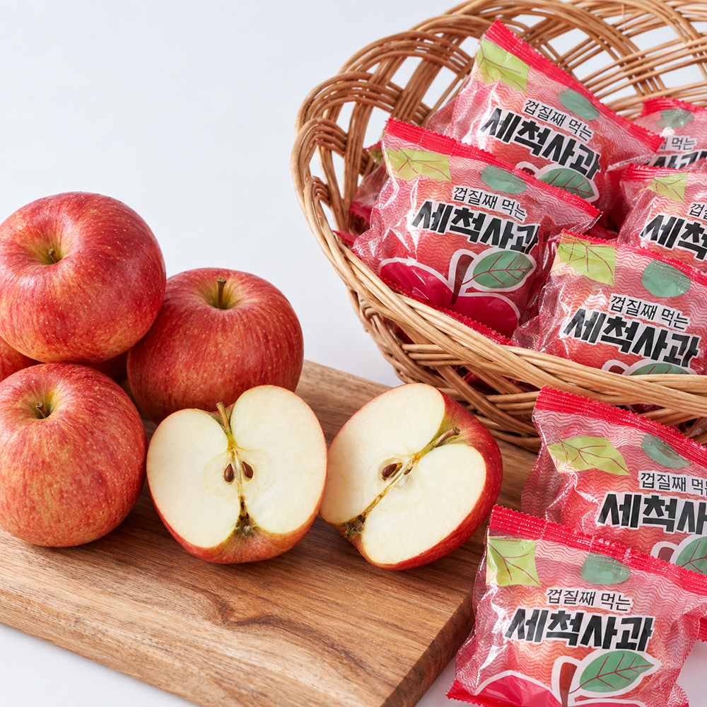 산지직송 국내산 고당도 26년 햇사과 홍로 세척 사과 2kg 8-11입