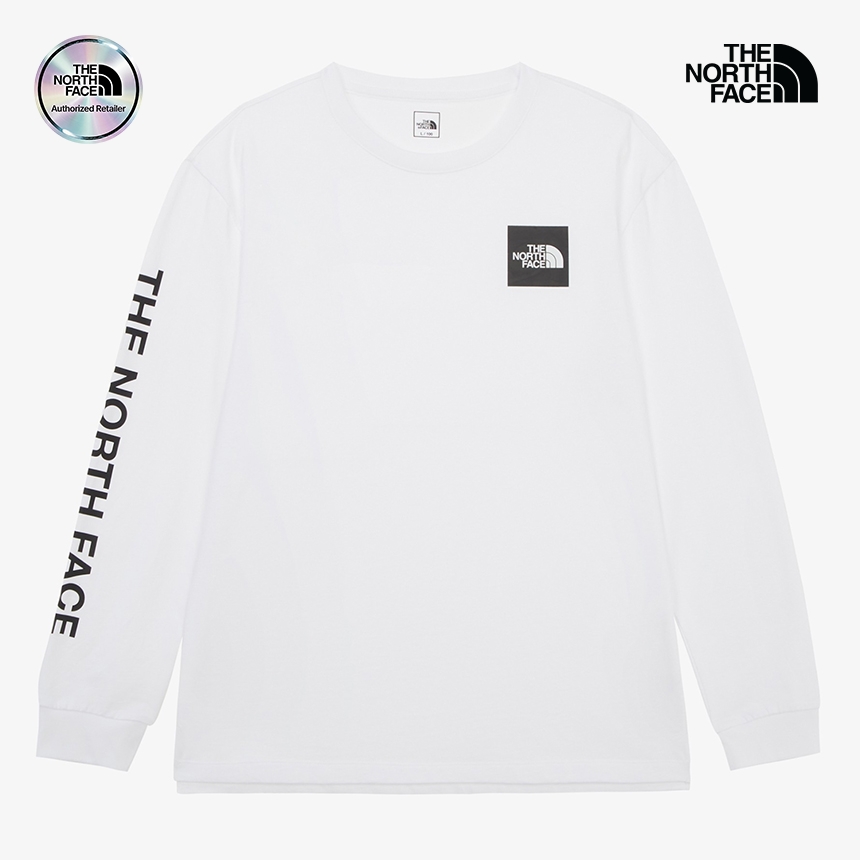 NT7TR59B TNF 코어 EX 긴팔 티셔츠 WHT