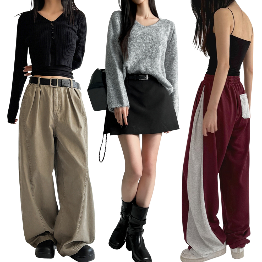 무료배송 뮈츠 F/W 데일리 신상 아이템모음/가디건/티셔츠/남방/스커트/팬츠 모음