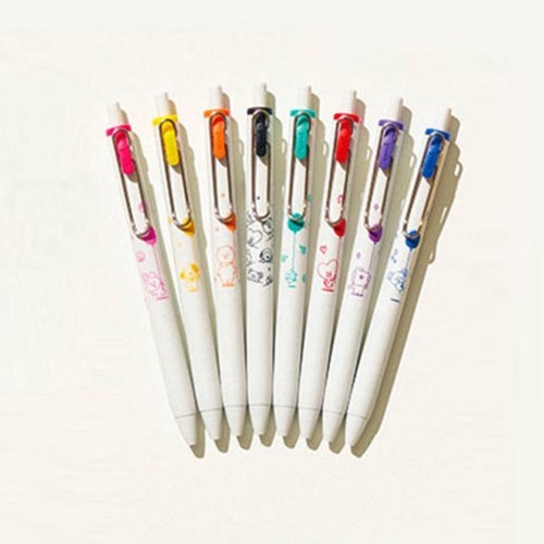 ユニ BT21 ボールペン UMN-SBT-38 0.38mm エメラルドシュキ犬 (1個入り) ユニボールペン BT21 ボールペン ユニボールワンユー