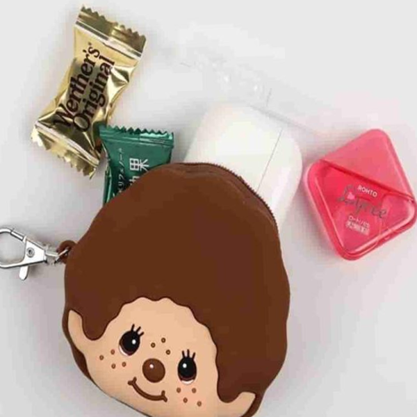 예쁜파우치 몬치치 실리콘 파우치 동전파우치 지퍼파우치 악세서리파우치