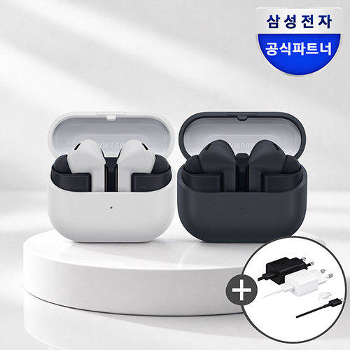 [삼성 정품 충전기 증정] 삼성 갤럭시 버즈3 FE ANC 블루투스 무선 이어폰 / SM-R420