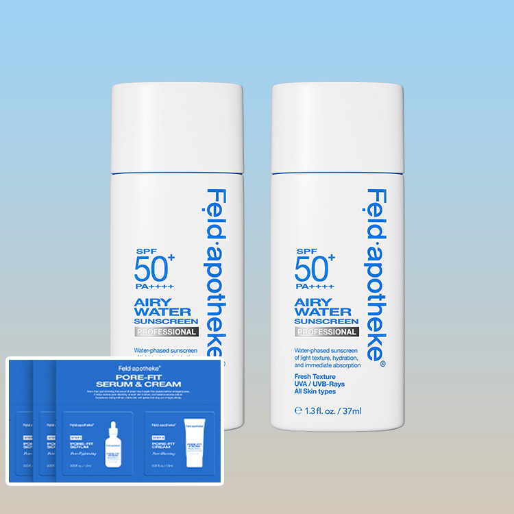 펠드아포테케 에어리 수분 선크림 듀오 SET (37ml X 2)