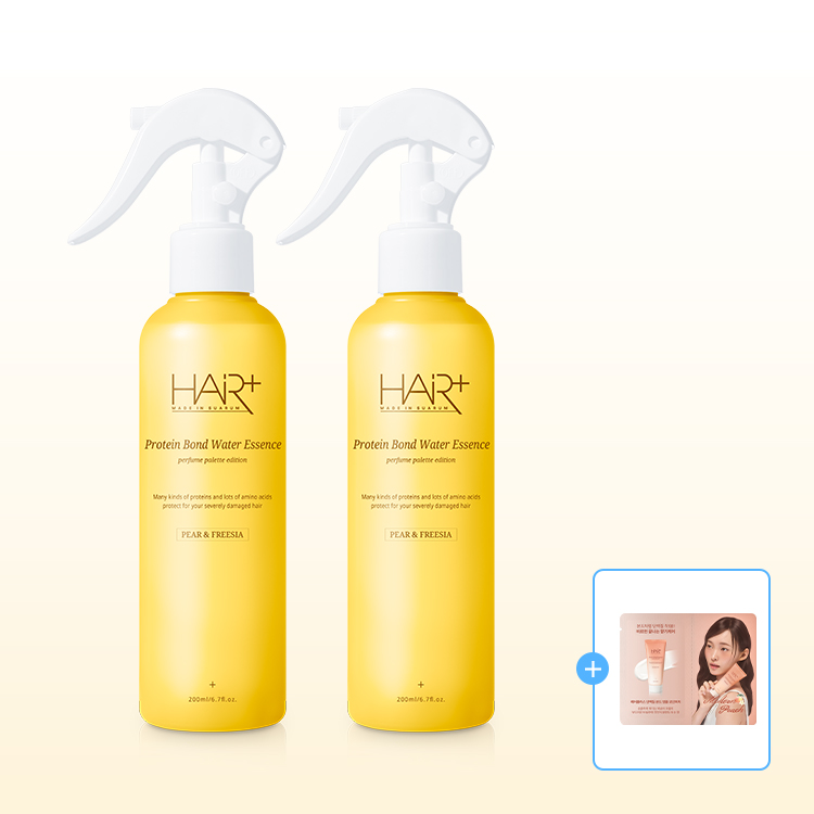 [1+1/사은품증정] 헤어플러스 단백질 본드 워터에센스 페어앤프리지아 200ml / 노워시 트리트먼트