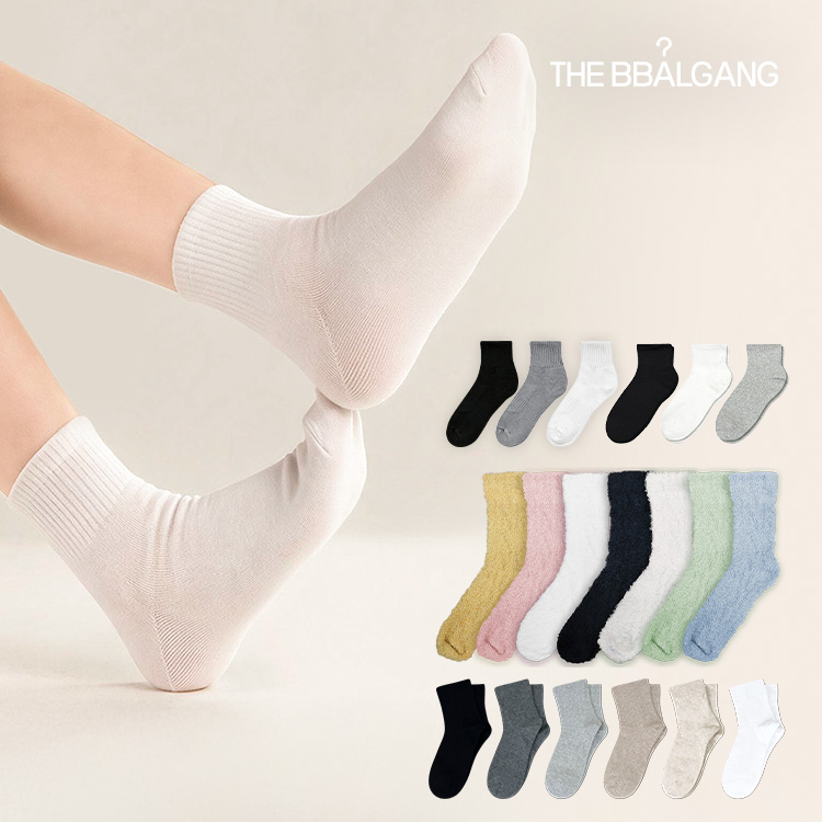 [무료배송] 더빨강양말 가을 스포츠&데일리 양말 모음전 ( 덧신 / 단목 / 중목 / 장목 / 니삭스 / 스포츠)