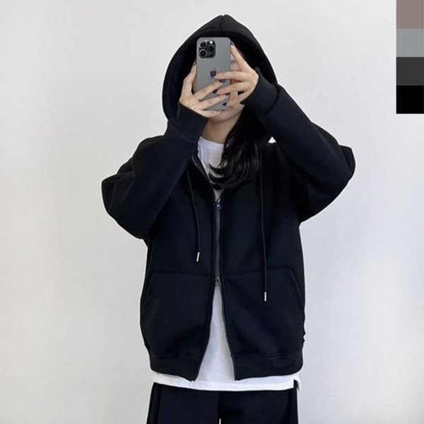 デイリールック 靴 衣料品 女性フードジャンパー30代女性フードジップスタイルフードジャンパー