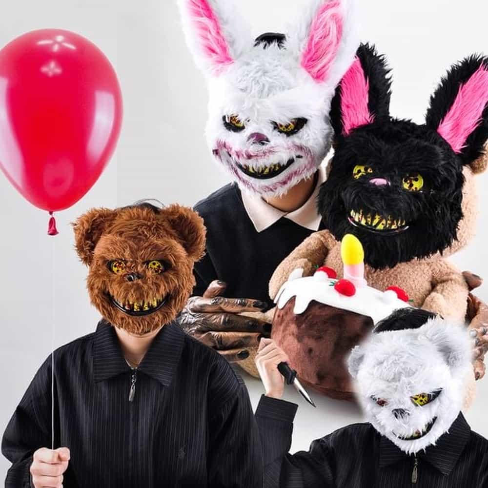 ホラーマスクファジーマスクホラーマスクハロウィンマスクスリープマスク仮面舞踏会マスクゾンビマスクゾンビマスク
