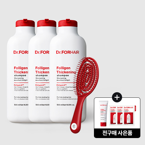[닥터포헤어] 폴리젠 씨크닝 샴푸 쟁이기 세트