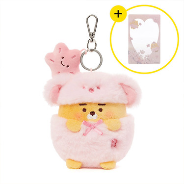 Rose Keychain Plush+Card Ryan