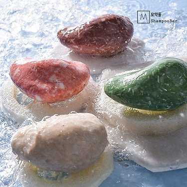 [톡딜] 모약돌 고체 비누 샴푸바 트리트먼트바 85g (7,900원/무료)
