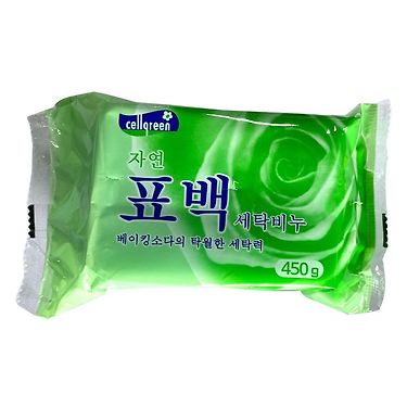 베이킹소다 자연 표백 세탁비누 450g 셀그린 | 톡딜