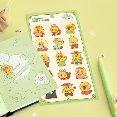 KAKAO FRIENDS - Autocollant Vert