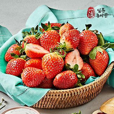 논산 설향 딸기 특 400g 이상 12-15구