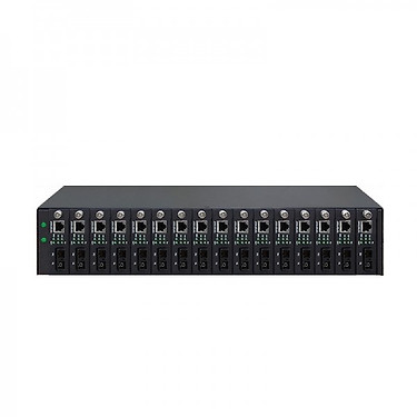 솔텍 SFC-CENTER-16-GD (19인치 RACK, 2U Size, 16-슬롯(SFC2000용,Dual Power)) | 톡딜