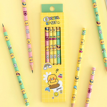 6P Pencil Set Chunsik Stationery