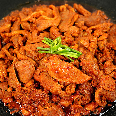 국내산 1등급 유황 오리불고기 800g