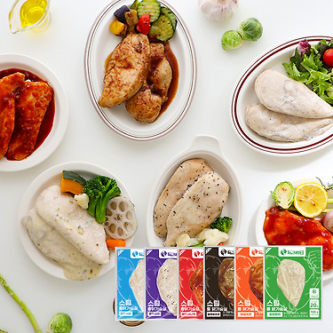 득근파티 촉촉 부드러운 통살 스팀닭가슴살 24팩