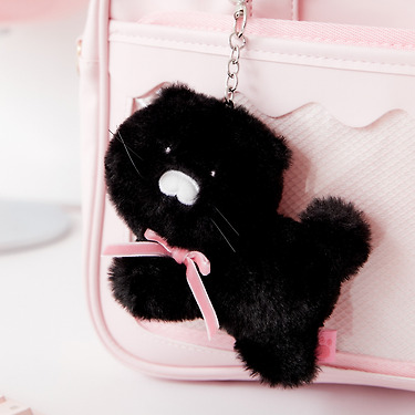 Black MiniPorte-cles Plush Chunsik