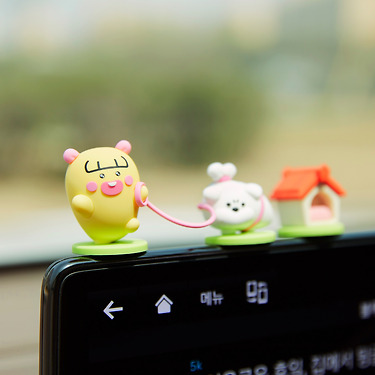 KAKAO FRIENDS - Voiture Mini Figurine Set