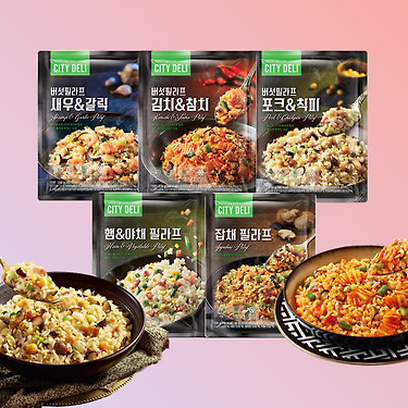 삼립 시티델리 볶음밥 5종