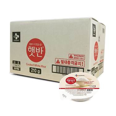 CJ 햇반 210g 36개 백미 즉석밥 햇밥 | 톡딜