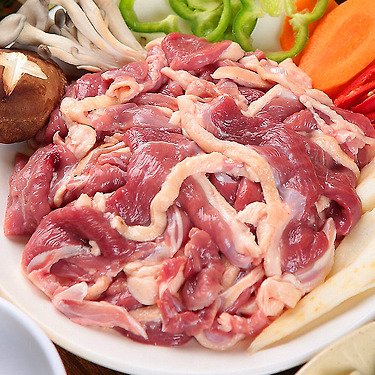 국내산 무항생제 오리로스 500g