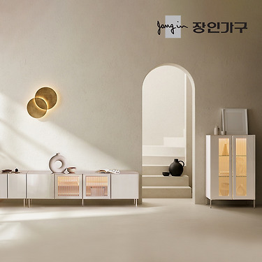 장인가구 무와 E0등급 하이그로시 600-1800 높은 거실장 티비다이 모음전 | 톡딜