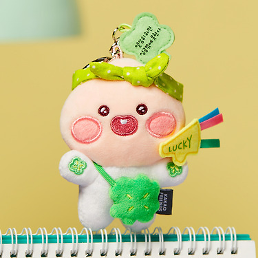 KAKAO FRIENDS - Porte-cles Peluche Apeach