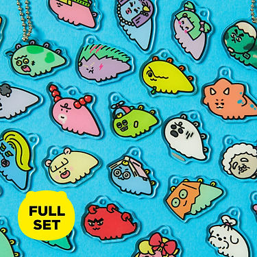 [Complete Set] Acrylic 32 Keychain