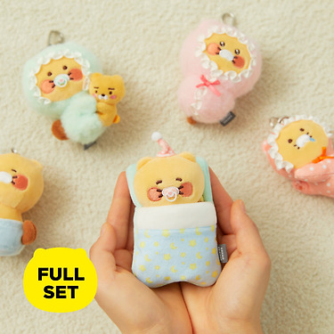 [Complete Set] Baby Keychain Plush 6 Chunsik