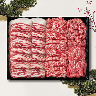 예담우 1++등급 프리미엄 한우 선물세트 기품세트 1kg