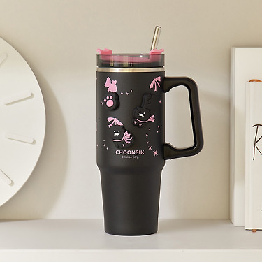 KAKAO FRIENDS - Noir Aimant Tumbler