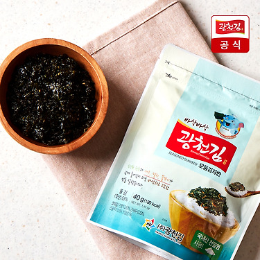 [톡딜] 광천김 바삭바삭 모둠 김자반 40g 10봉 (10,700/무료)