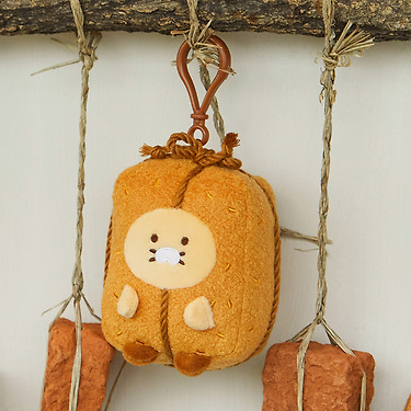 KAKAO FRIENDS - Porte-cles Peluche Chunsik