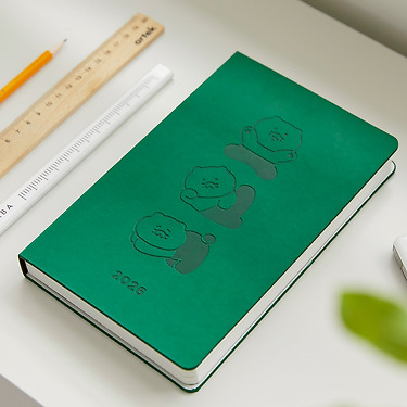 2026 Planner Green Chunsik Agenda
