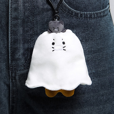 KAKAO FRIENDS - Porte-cles Peluche Chunsik